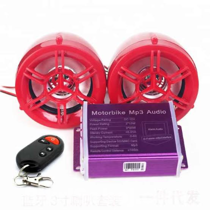 Mp3 Bluetooth speakers for Motorcycle